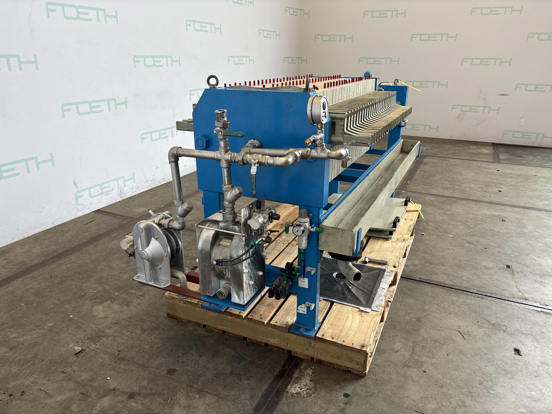 Maschine: D+E Simex SPK 47 Model 25/30 (3,9 m2) - Filterpress