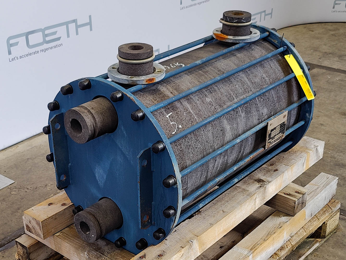 Maschine: GAB NEUMANN H-B-4,8 - Shell and tube heat exchanger Andere Futtermittel