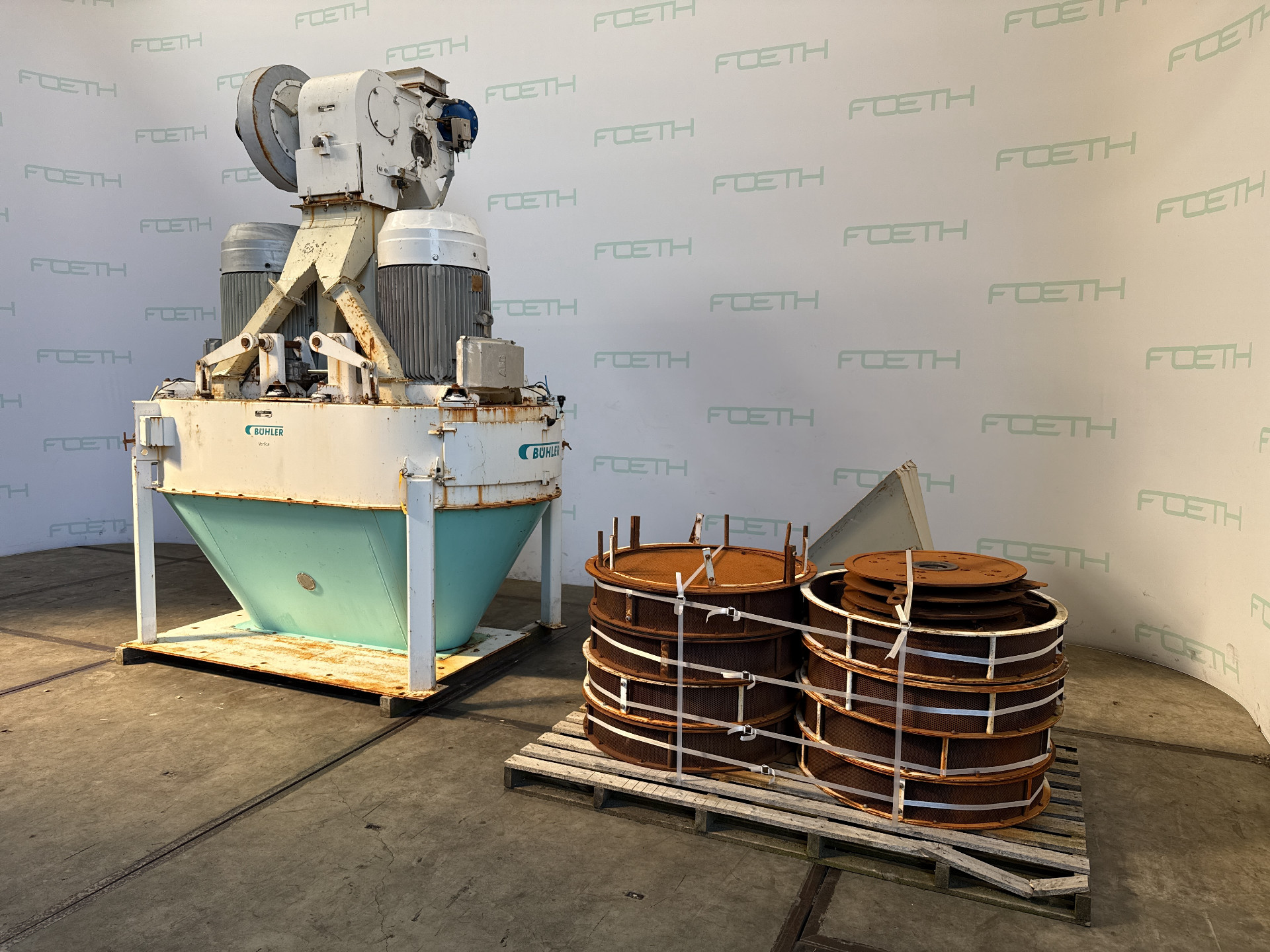Machine: BüHLER DFZH-2 with feeder type DFAT-2