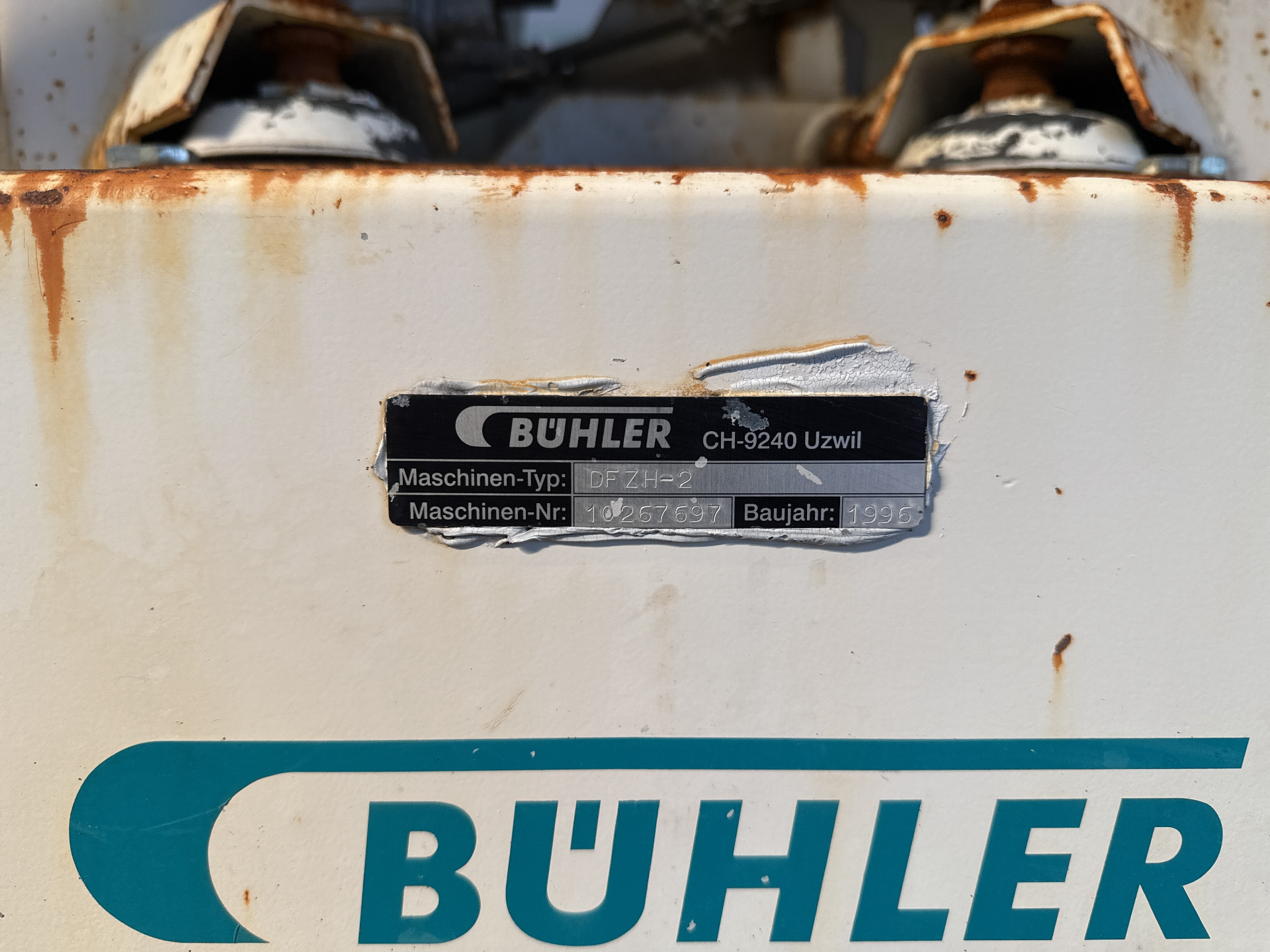 Machine: BüHLER DFZH-2 with feeder type DFAT-2