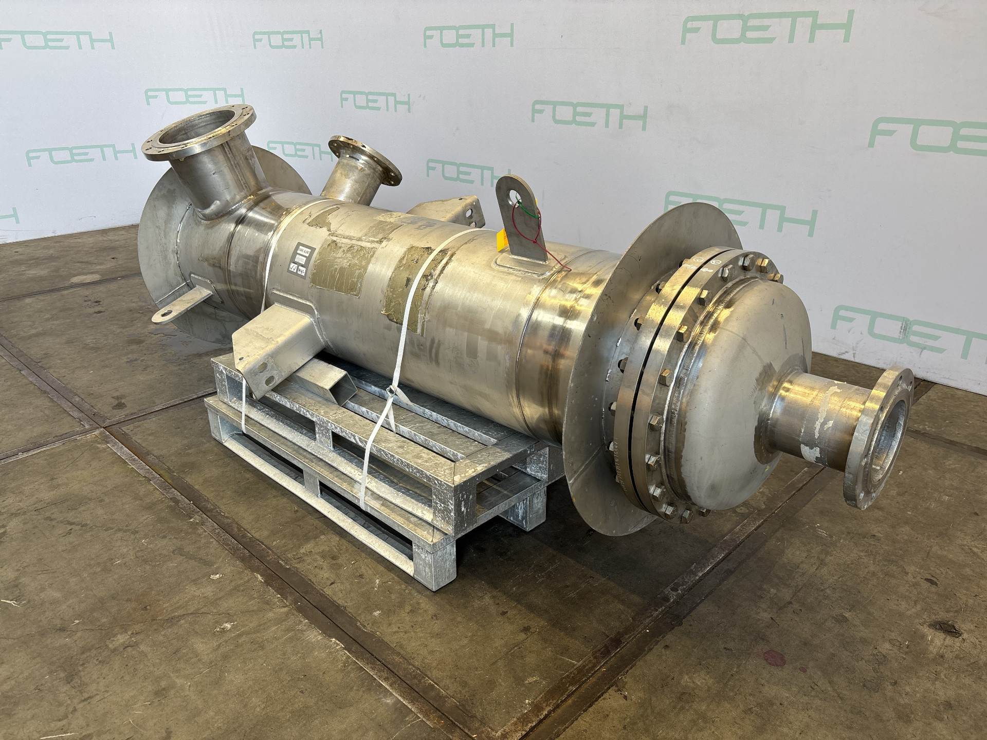 Maschine: SULZER 14 m2 (Hastelloy C-22) - Falling film evaporator Andere Futtermittel