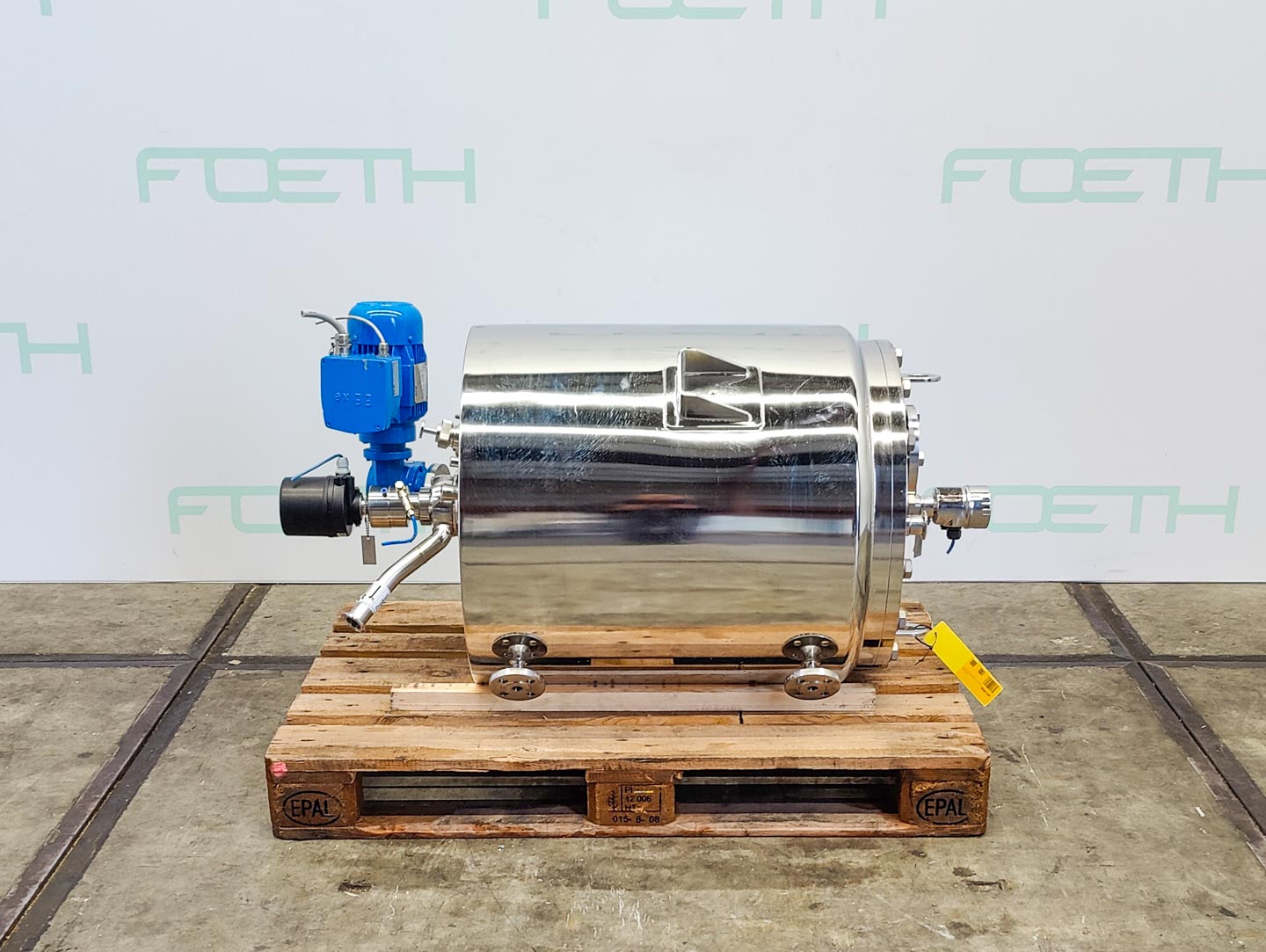 Maschine: D+E Edelstahl Maurer 130 Ltr. - Mirror-Polished Fraction Collector (Pha