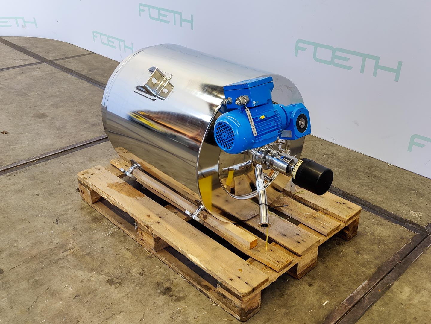 Maschine: D+E Edelstahl Maurer 130 Ltr. - Mirror-Polished Fraction Collector (Pha