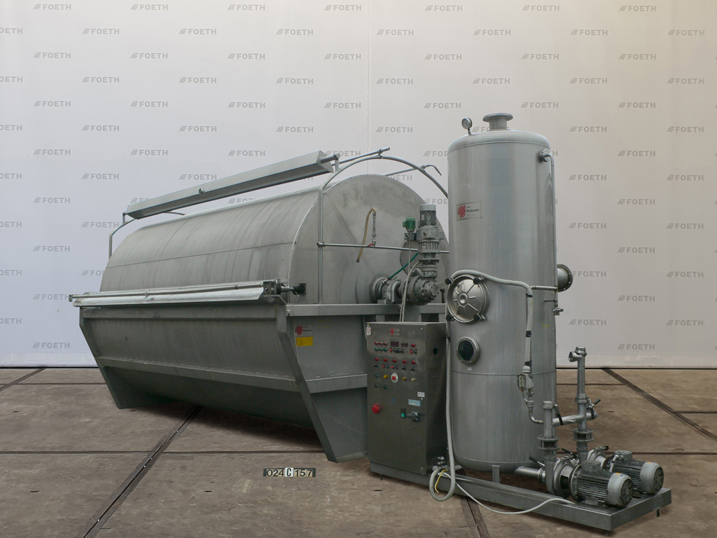 Maschine: PADOVAN TMCI TAYLO 50 - Rotating vacuum filter Rotierende Vakuumfilter