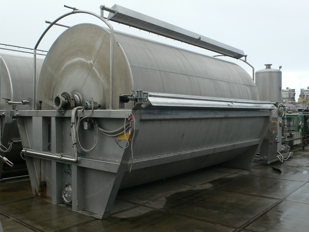 Maschine: PADOVAN TMCI TAYLO 50 - Rotating vacuum filter Rotierende Vakuumfilter