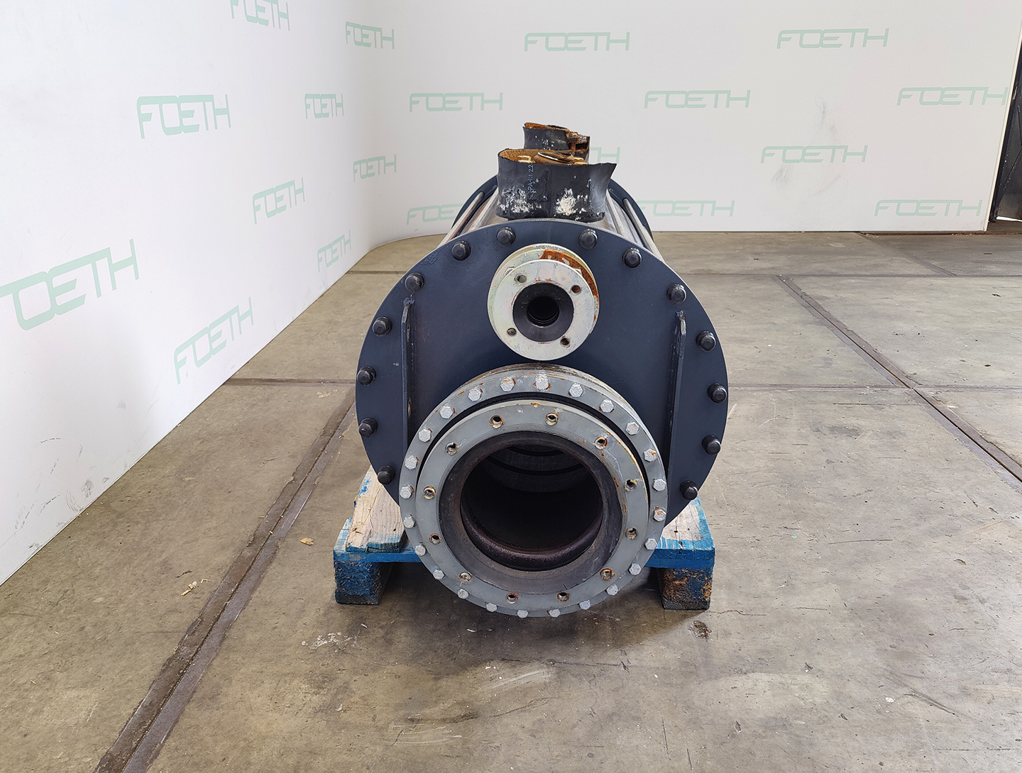 Maschine: GAB NEUMANN H-B-11,5 11,5m² ringnut - Shell and tube heat ex Andere Futtermittel