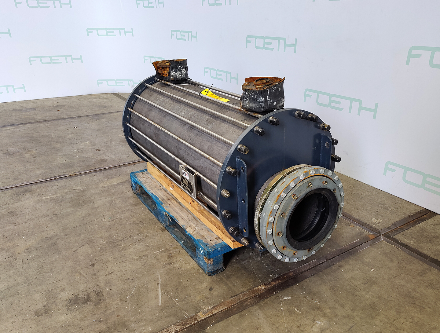 Maschine: GAB NEUMANN H-B-11,5 11,5m² ringnut - Shell and tube heat ex Andere Futtermittel