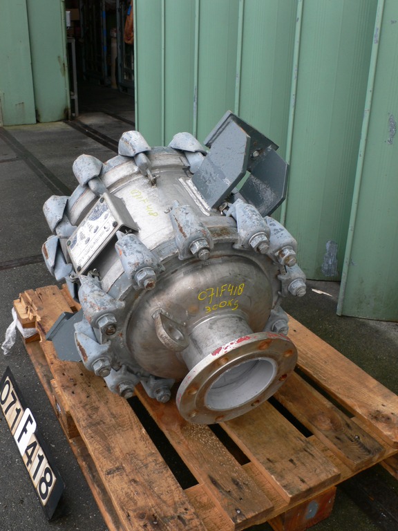 Maschine: CARL CANZLER 4,2m² spiral heat exchanger - Shell and tube hea Andere Futtermittel