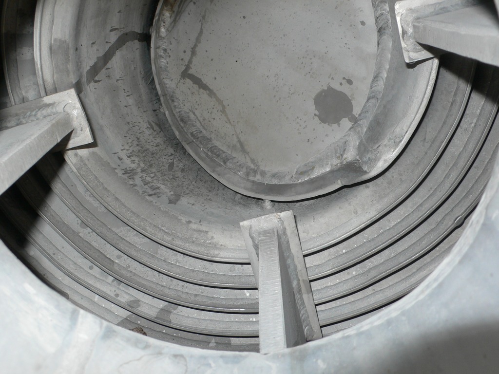Maschine: CARL CANZLER 4,2m² spiral heat exchanger - Shell and tube hea Andere Futtermittel