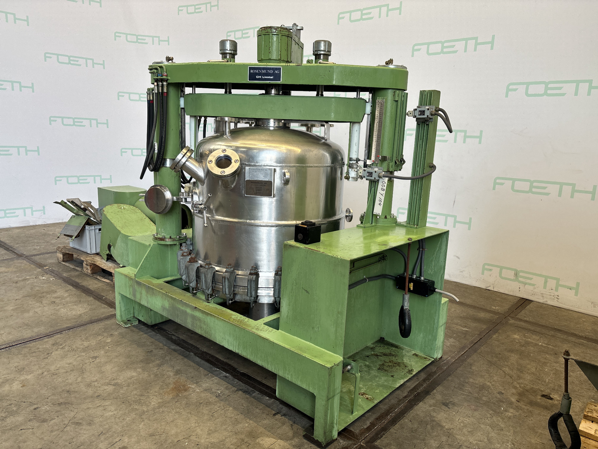 Maschine: ROSENMUND RND 0,6-262-81 - Nutsche filter Stärke