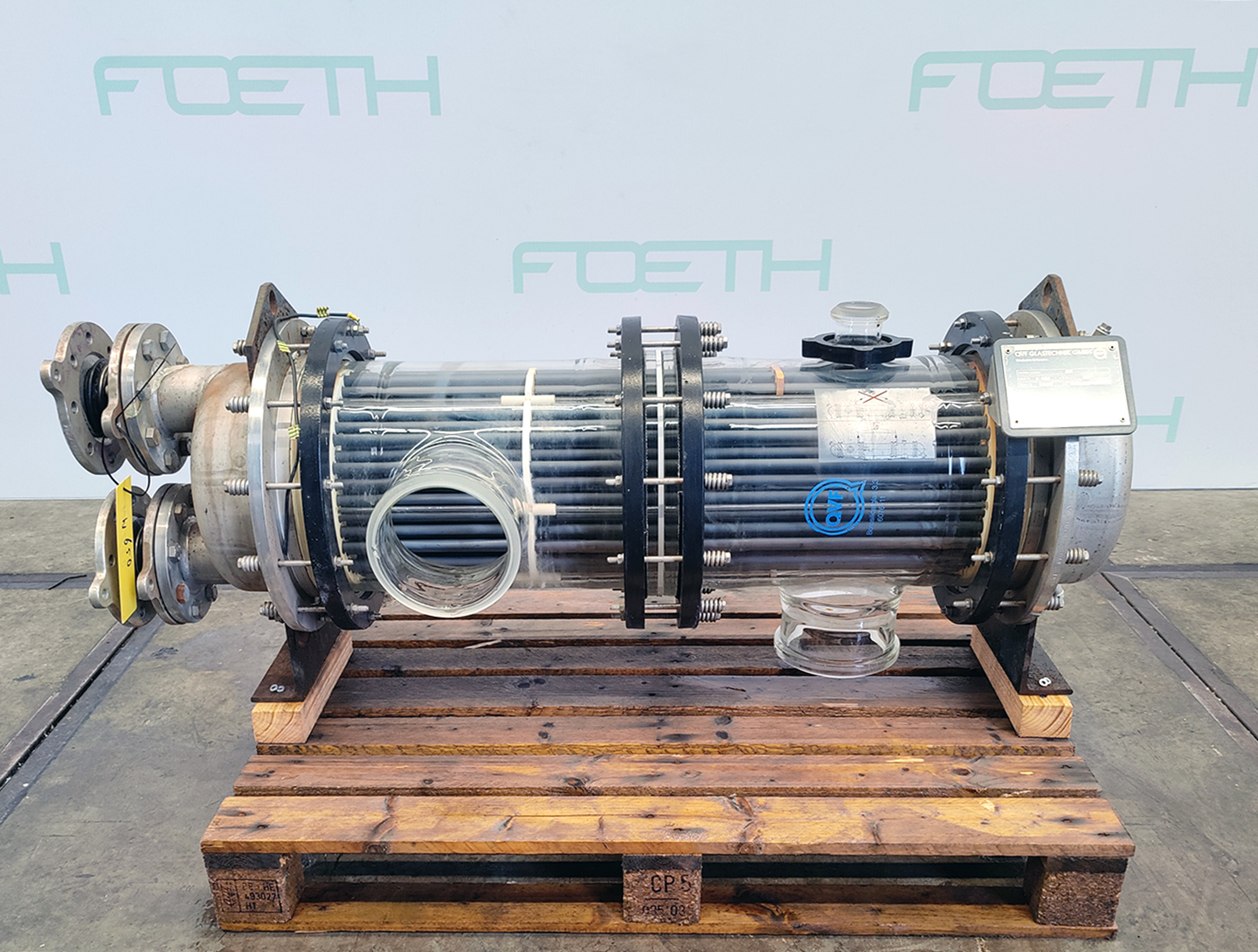 Máquina: QVF GLASSTECHNIK S-ROB45/300/SH/3SIC-4,