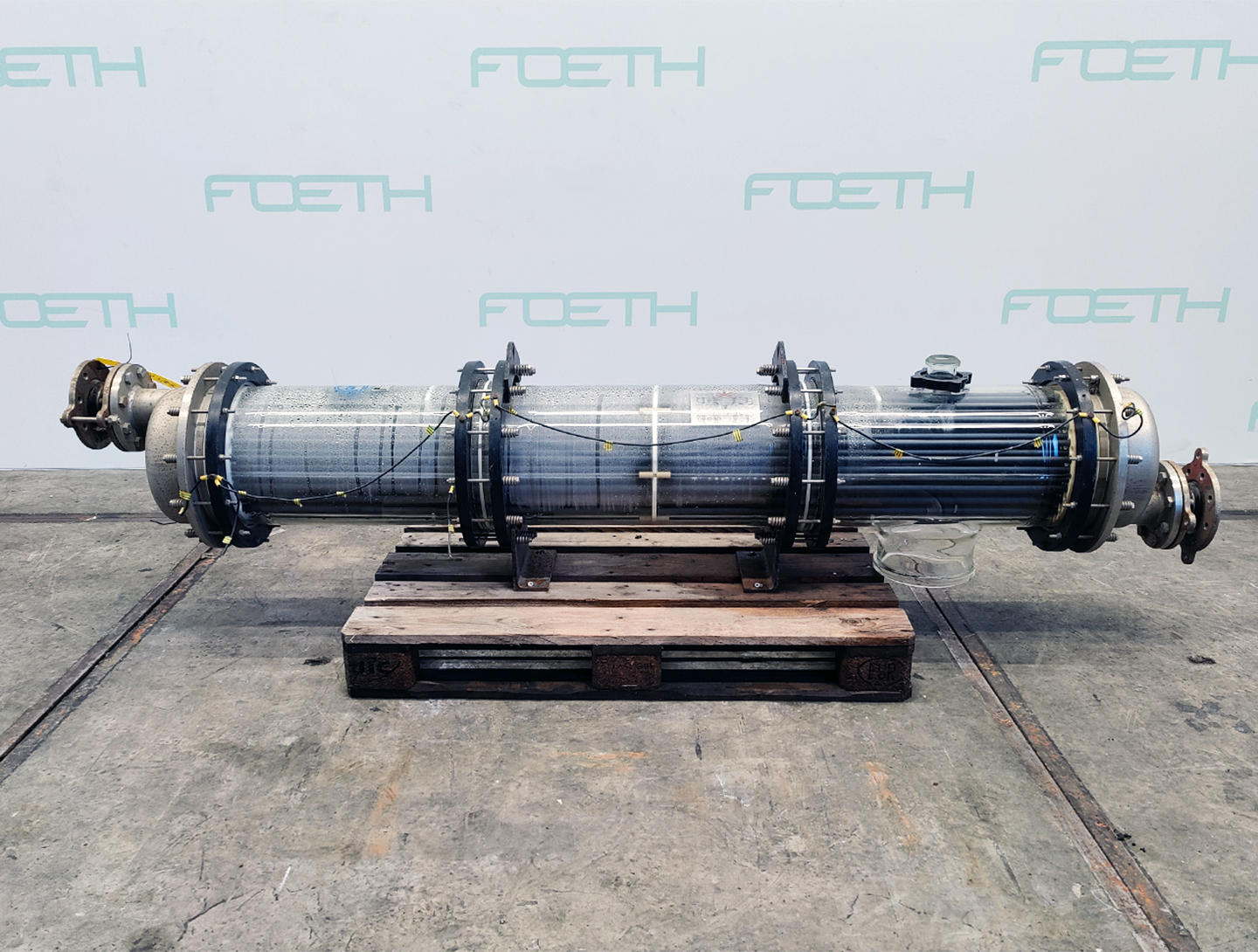 Máquina: QVF GLASSTECHNIK S-ROB71/300/SH/3/SIC 7,