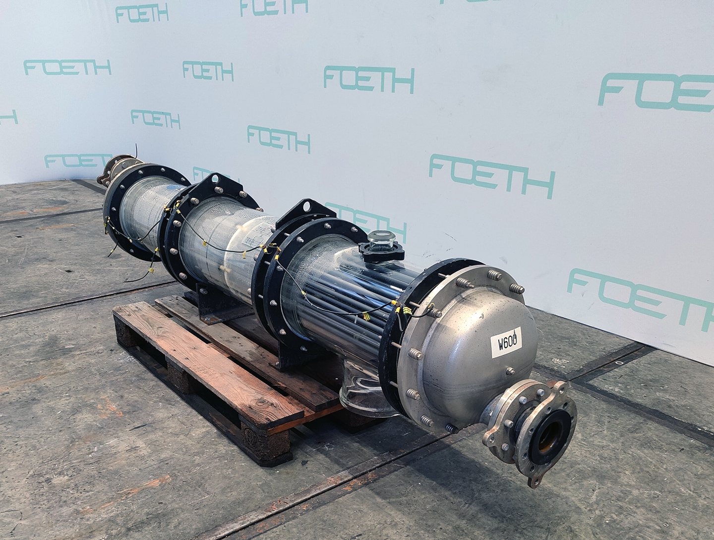 Máquina: QVF GLASSTECHNIK S-ROB71/300/SH/3/SIC 7,