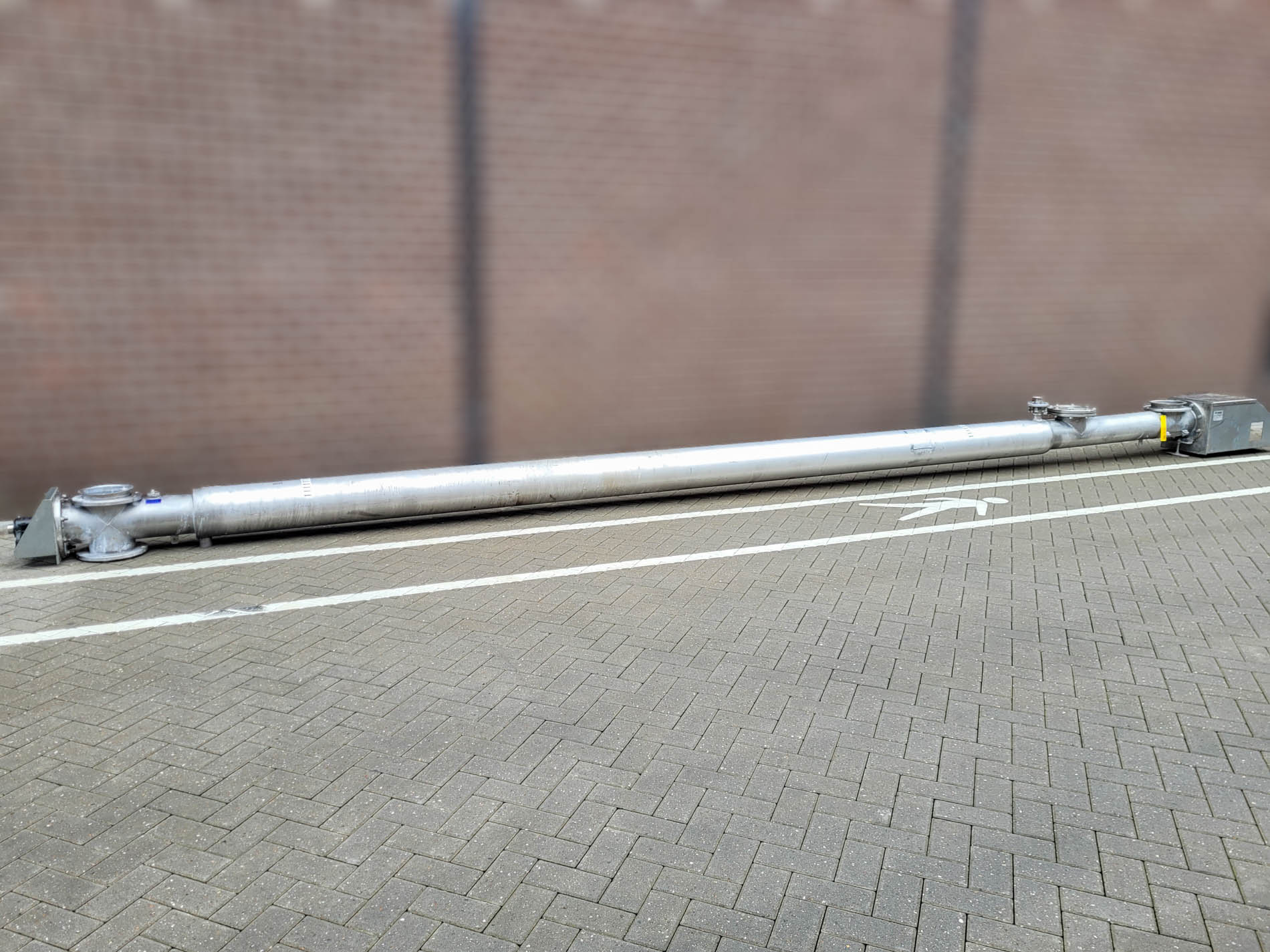 Maschine: STARICK FöRDERTECHNIK RFS-200 cooling screw - Horizontal screw conveyo Verbraucherabfälle