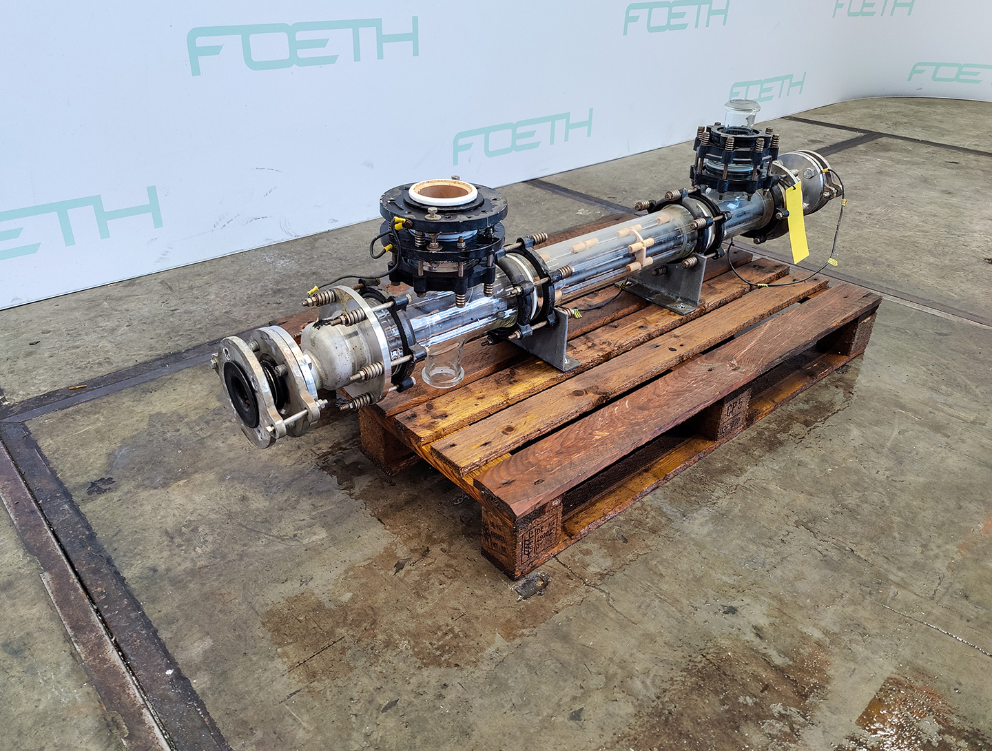 Máquina: QVF GLASSTECHNIK ROB DN 100,  0,5 m²/