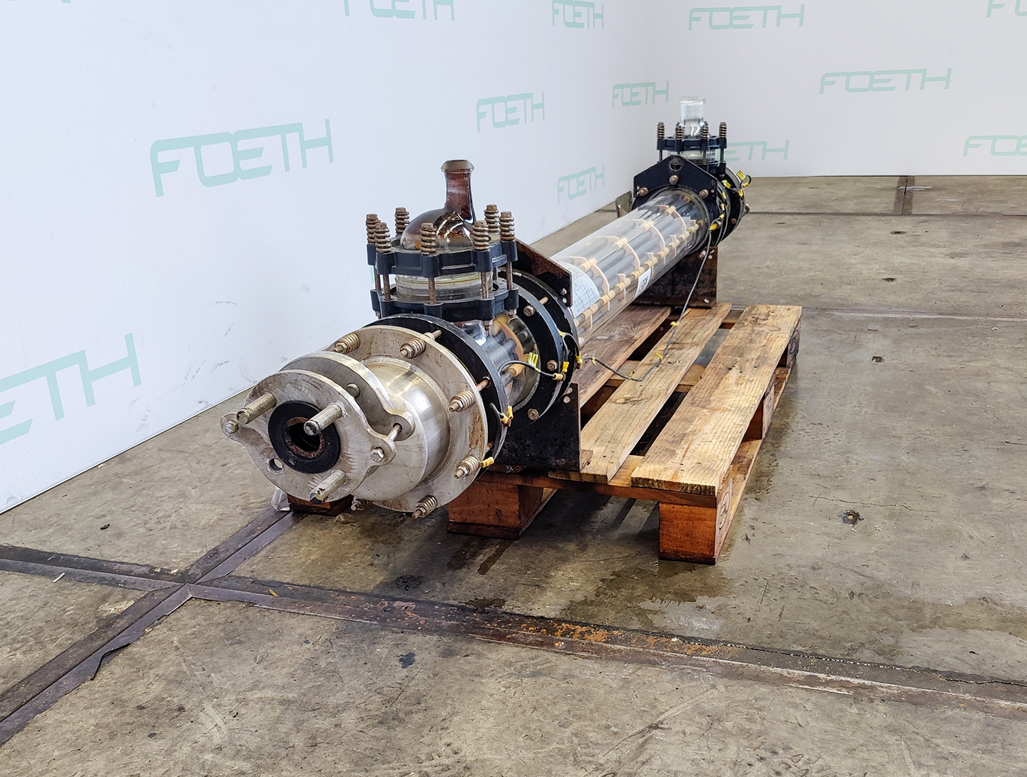 Máquina: QVF GLASSTECHNIK ROB 32/150/SH/3/SIC - 3