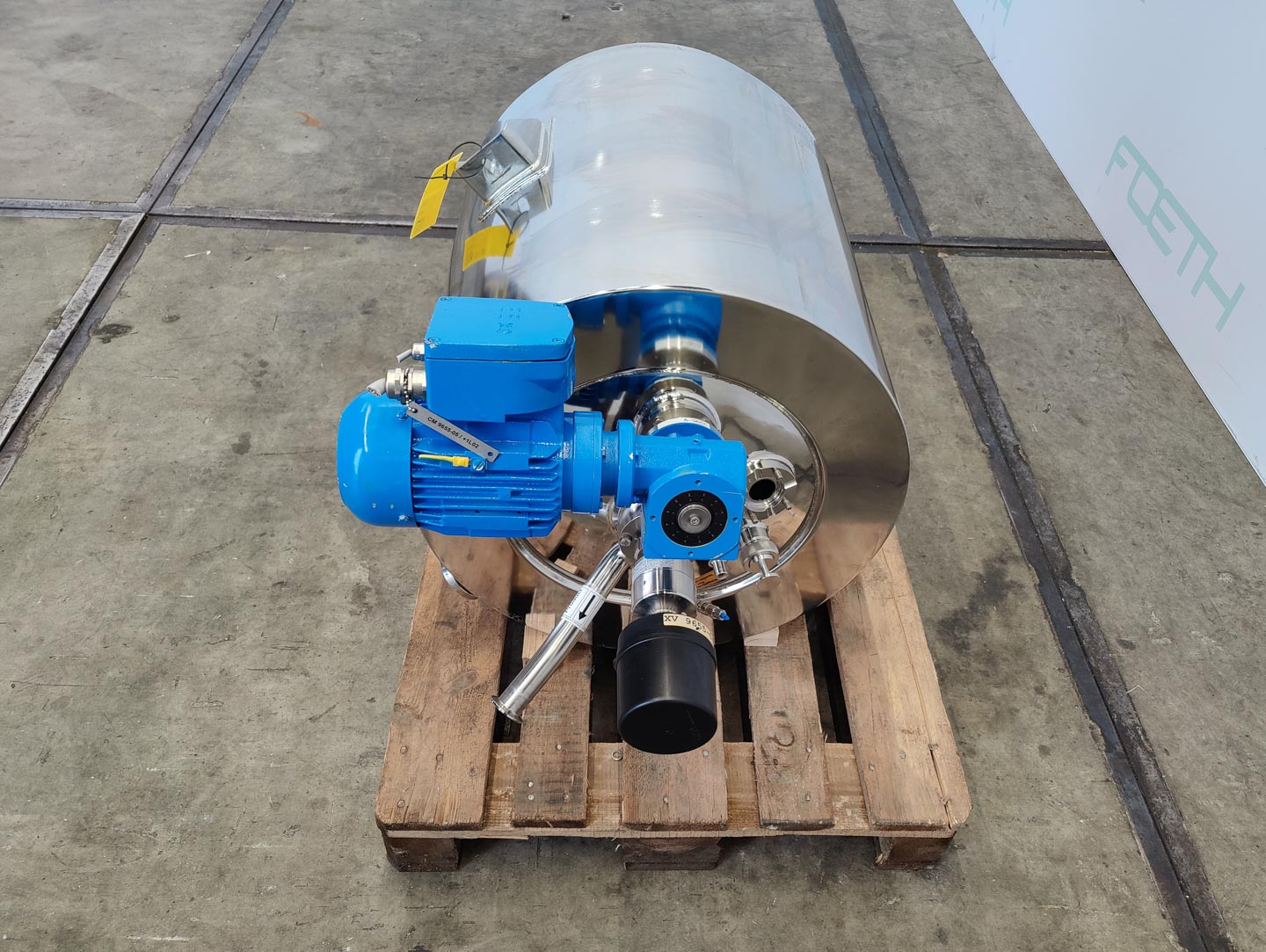 Maschine: EDELSTAHL MAURER 130 Ltr. - Mirror-Polished Fraction Collector (Pha Schmierstoffe und Öle