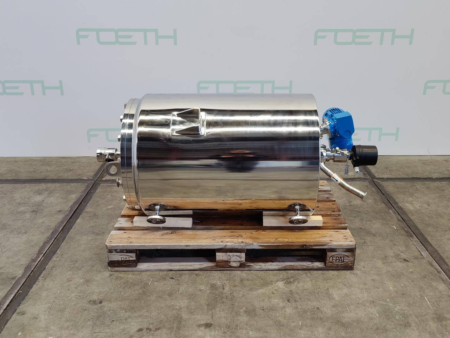 Maschine: EDELSTAHL MAURER 167 Ltr. - Mirror-Polished Fraction Collector (Pha Schmierstoffe und Öle