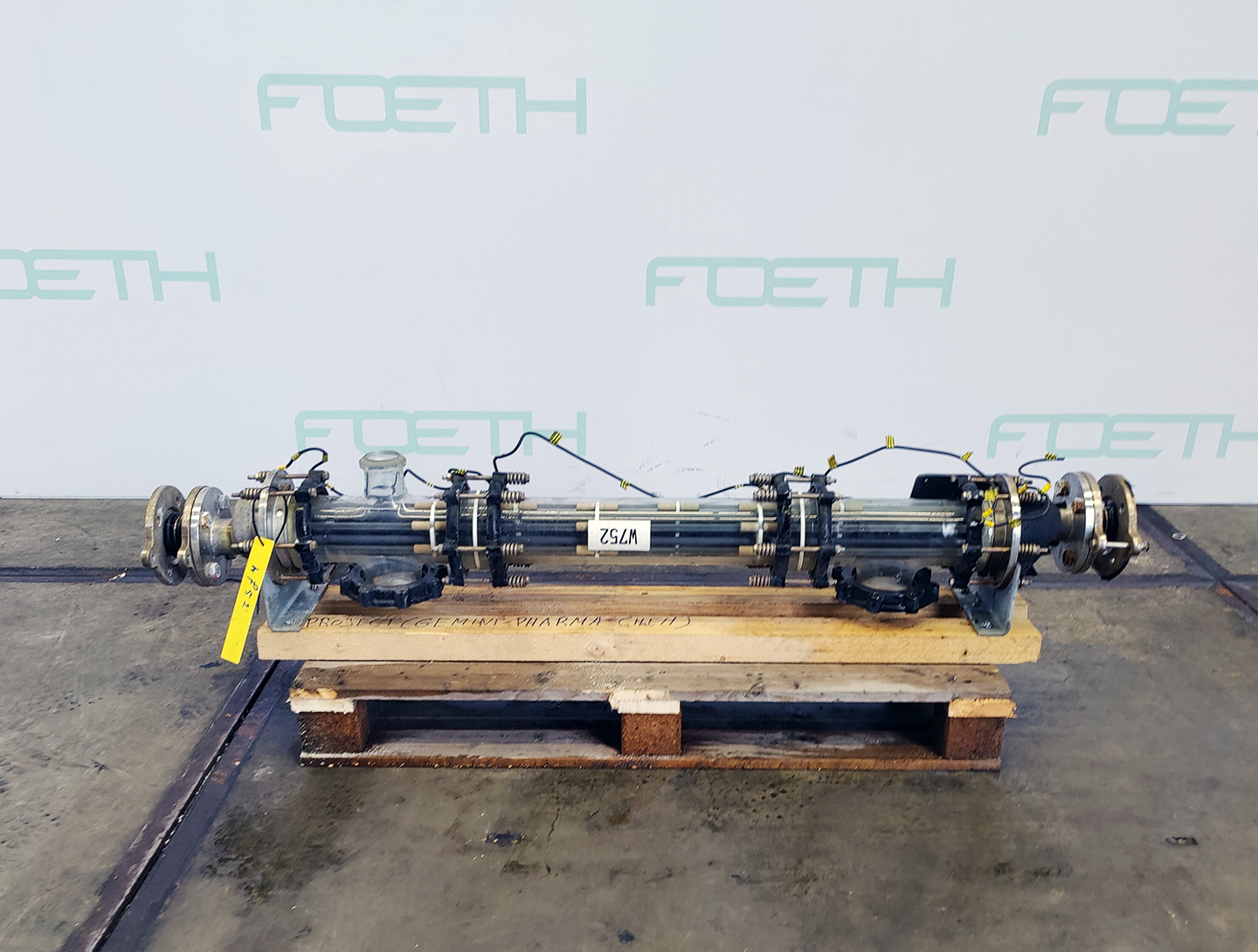 Máquina: QVF GLASSTECHNIK ROB DN 100, 0,5m²/ SIC