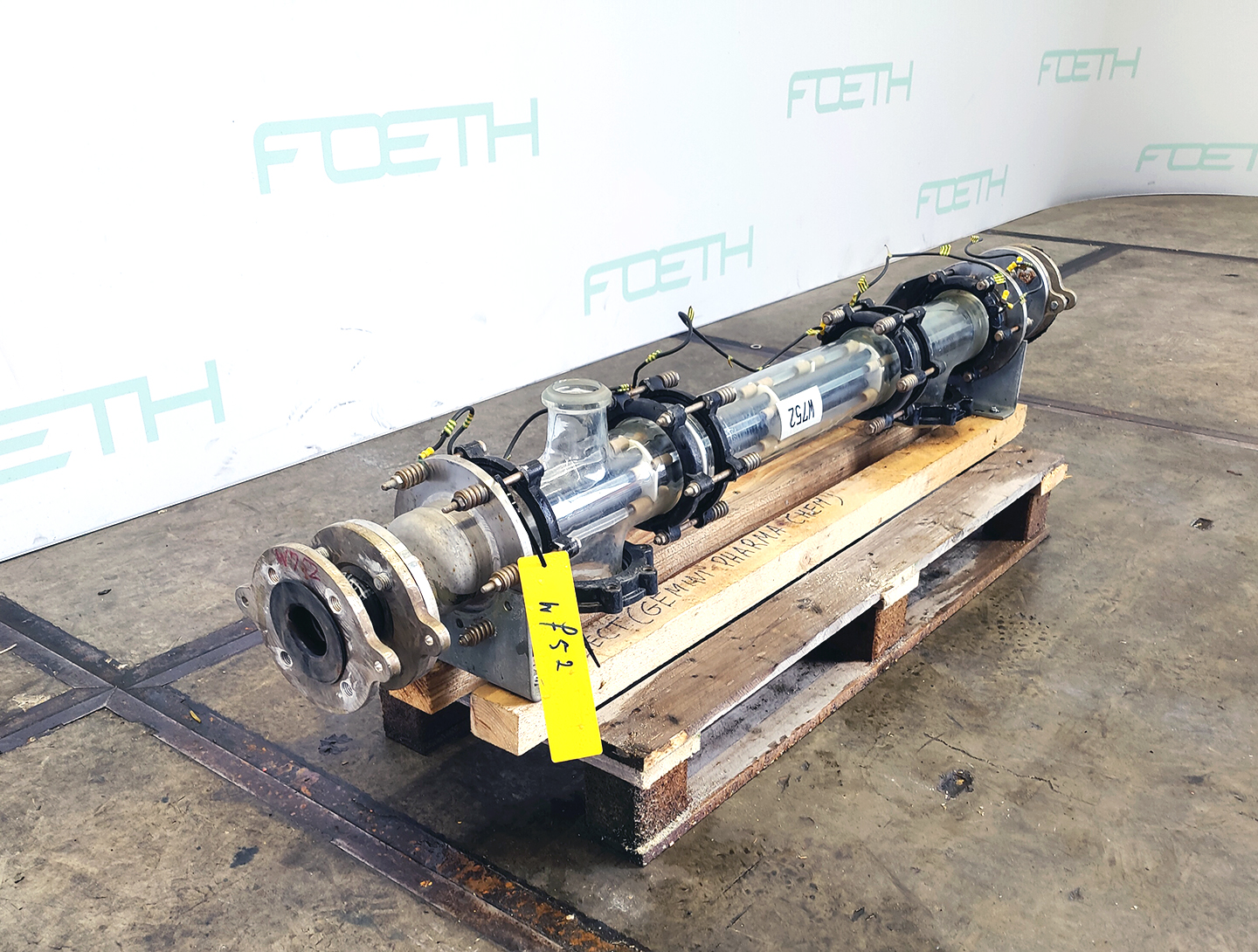 Máquina: QVF GLASSTECHNIK ROB DN 100, 0,5m²/ SIC