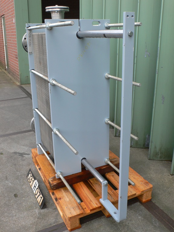 Maschine: API SCHMIDT SIGMA X49 SBL (90 m²) - Plate heat exchanger Plattenwärmetauscher