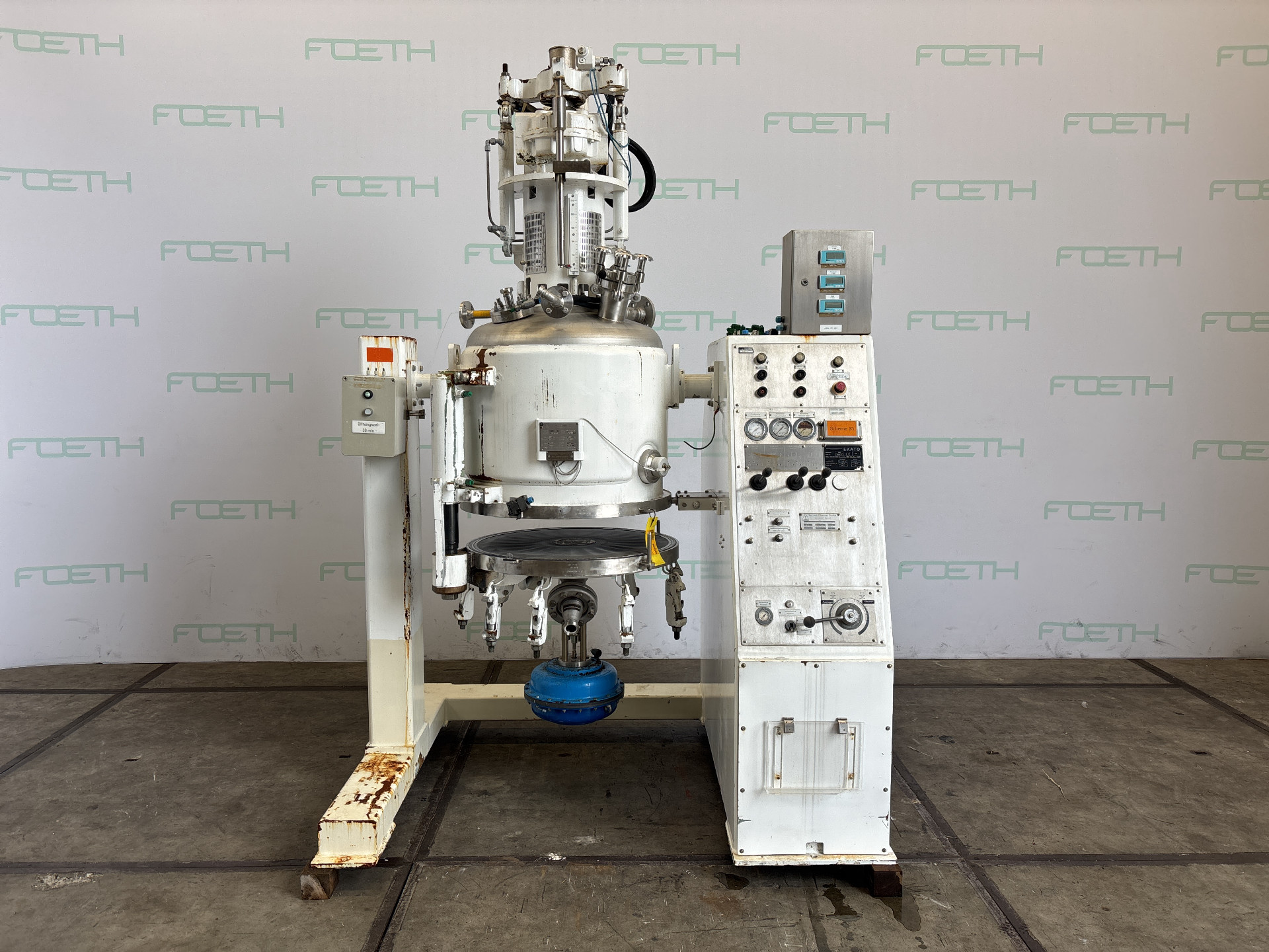 Maschine: SCHENK/EKATO ESF 800/300 RZ - Nutsche filter Nutschenfilter