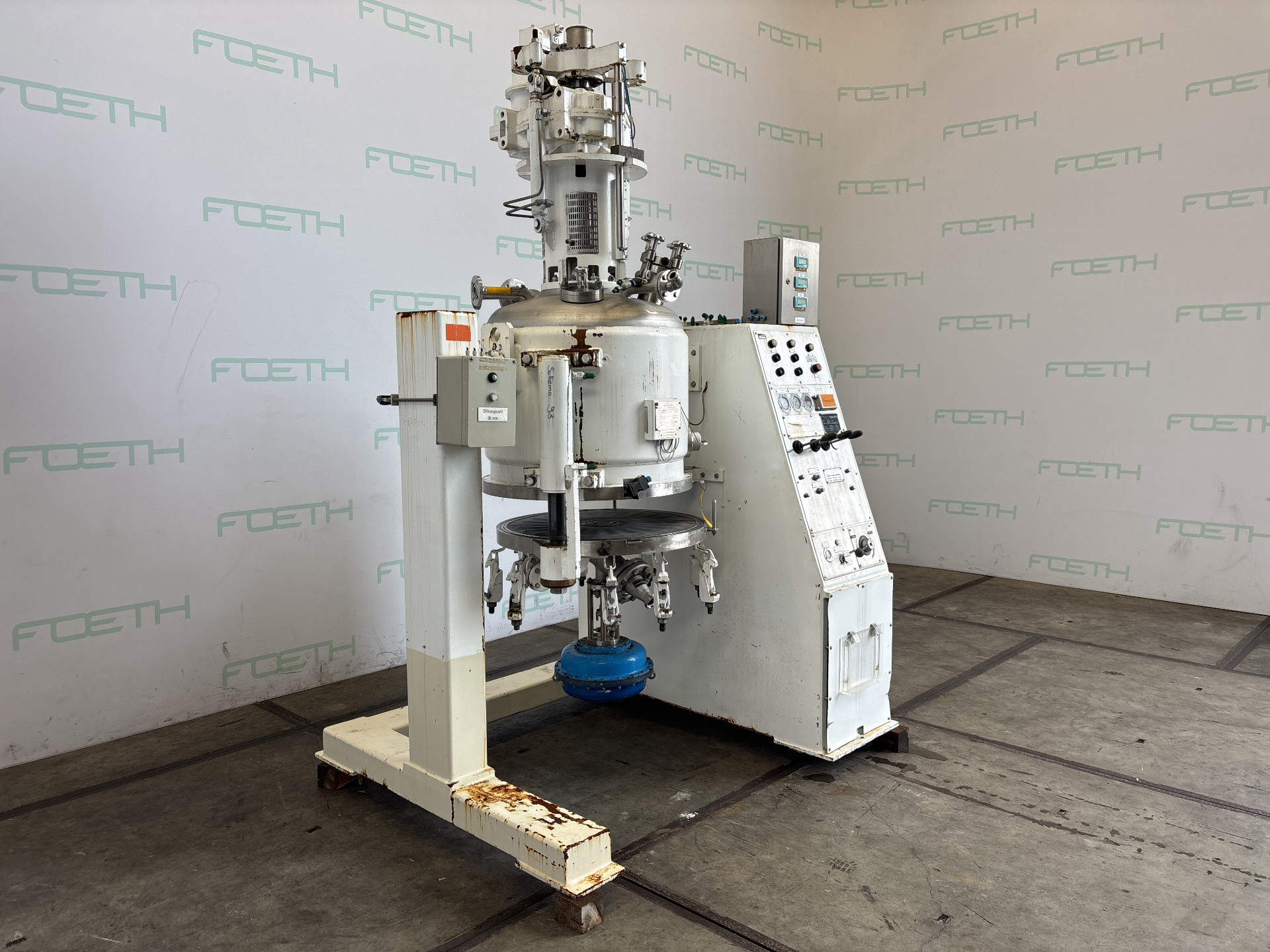 Maschine: SCHENK/EKATO ESF 800/300 RZ - Nutsche filter Nutschenfilter
