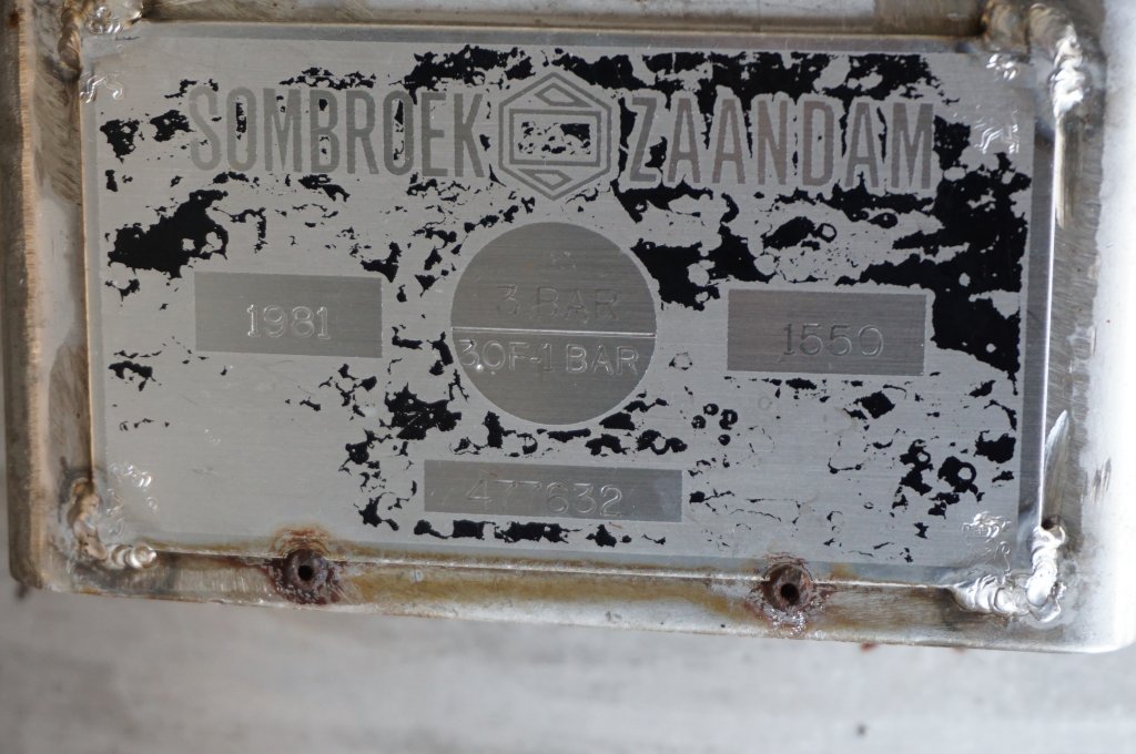 Machine: SOMBROEK ZAANDAM 600 L Anchor stirrer - 