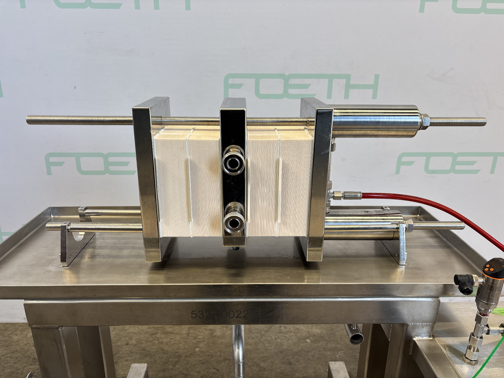 Machine: PALL Centrasette 10 AT - Filterpress