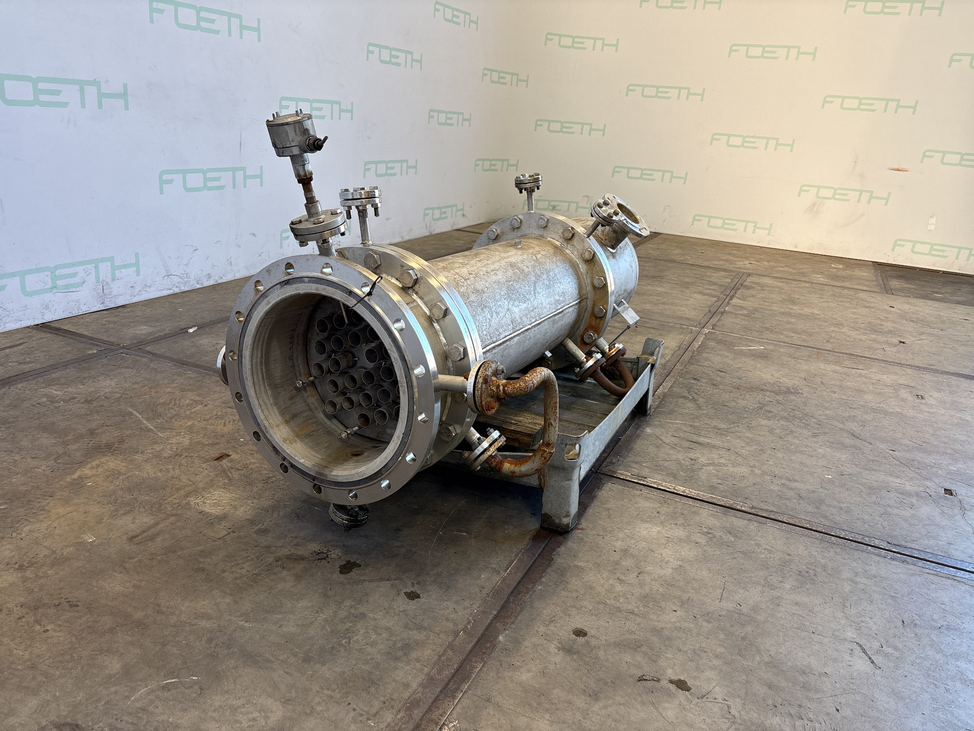 Máquina: BUSS-SMS Falling Film Gas Cooler (3.15 