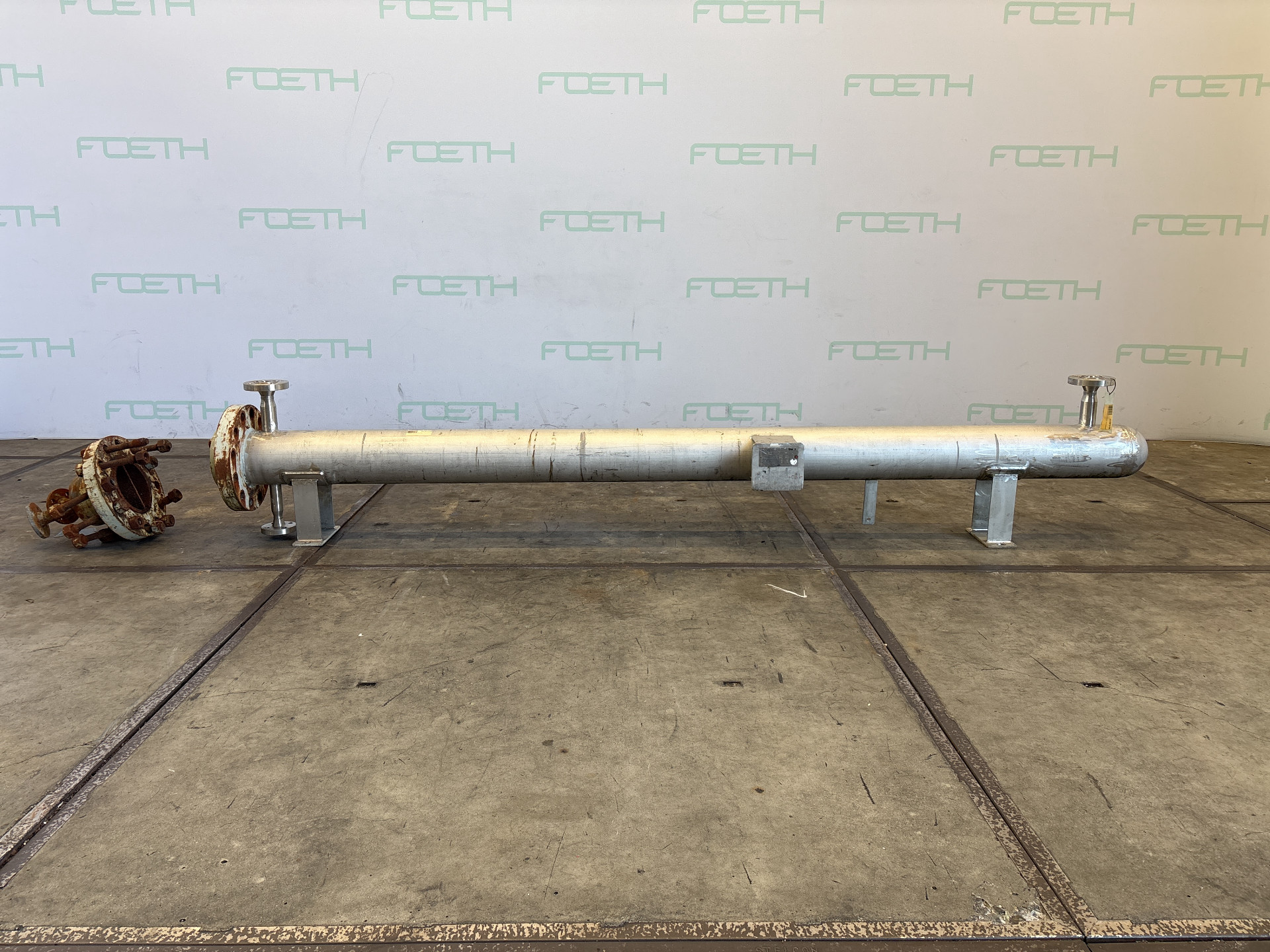 Macchina: BUSS 2.6m² (110 bar) - Shell and tube 