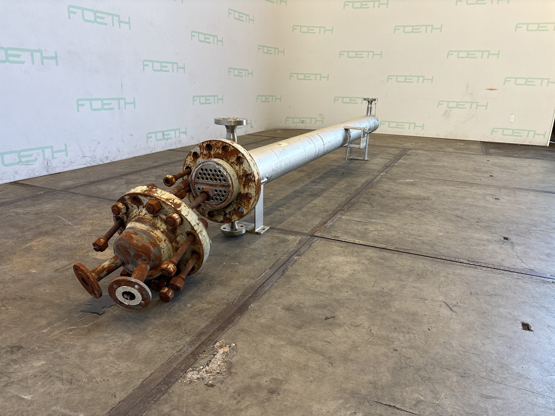 Macchina: BUSS 2.6m² (110 bar) - Shell and tube 