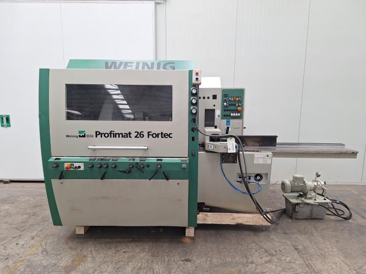 Machine: WEINIG PROFIMAT 26 FORTEC + EM 11