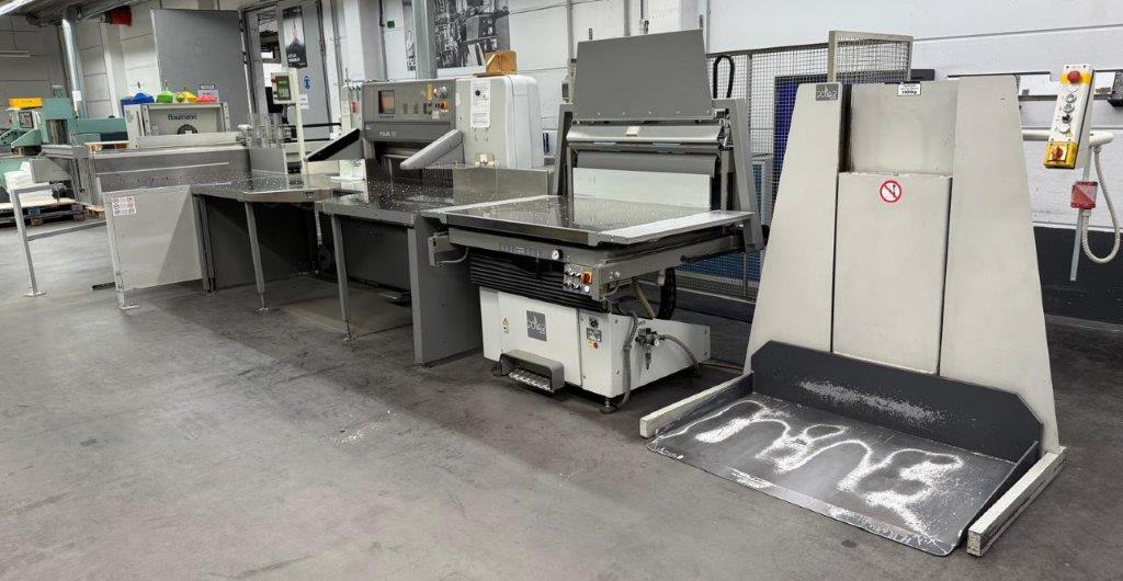 Máquina: BAUMANN, POLAR MOHR 115 ED, BA-3N, 