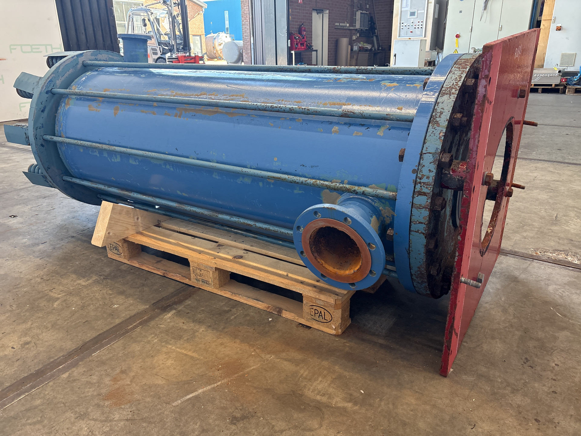 Maschine: LE CARBONE-LORRAINE Polybloc NF610G (24.5m²) - Shell and tube heat exc Getränke