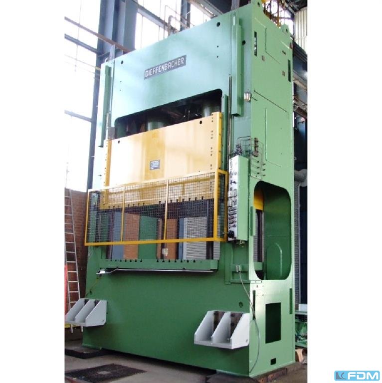 Machine: DIEFFENBACHER PO 1000 A (UVV