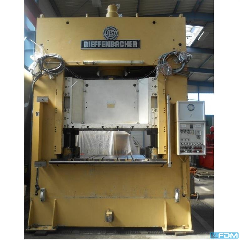 Machine: DIEFFENBACHER PD 500 (UVV