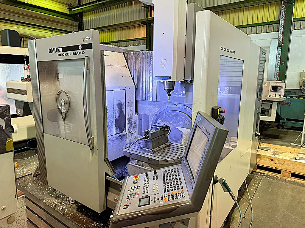 Машина: DMG MORI DMU 70V
