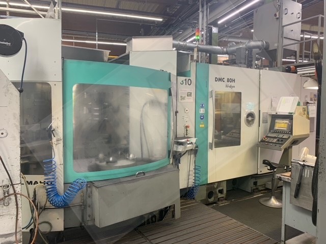 機械： DMG MORI DMC 80 H