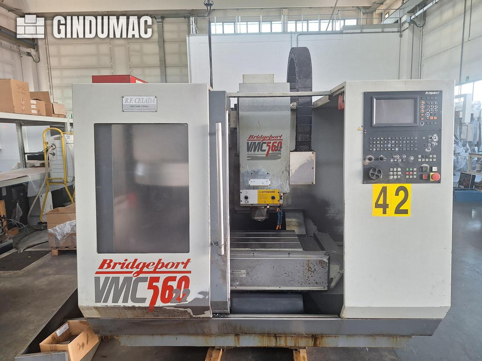 Máquina: BRIDGEPORT VMC 560/22