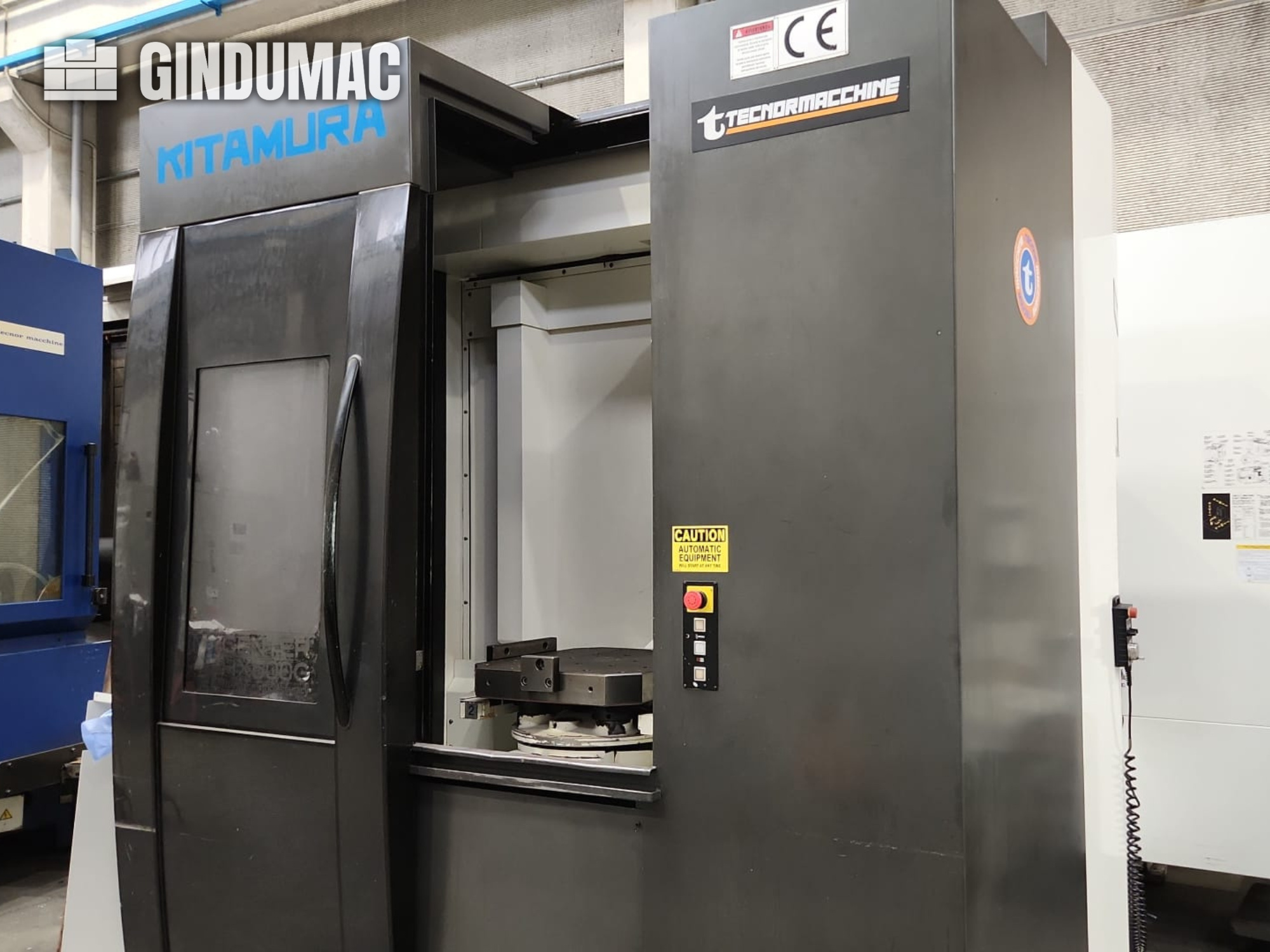機械： KITAMURA Mycenter HX500iG