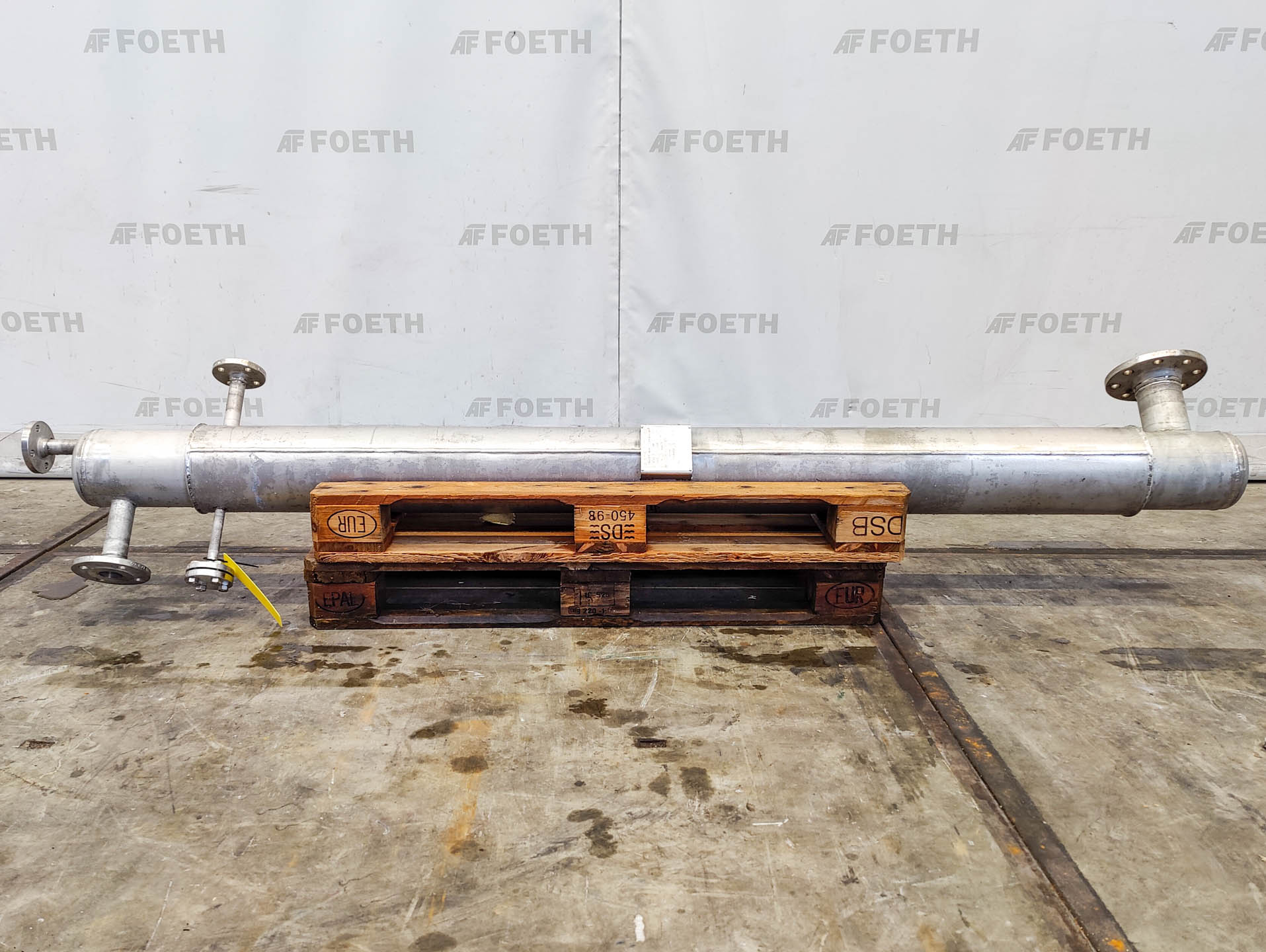 Maszyna: KUEHNI finned tube heat exchanger) 6,3m�
