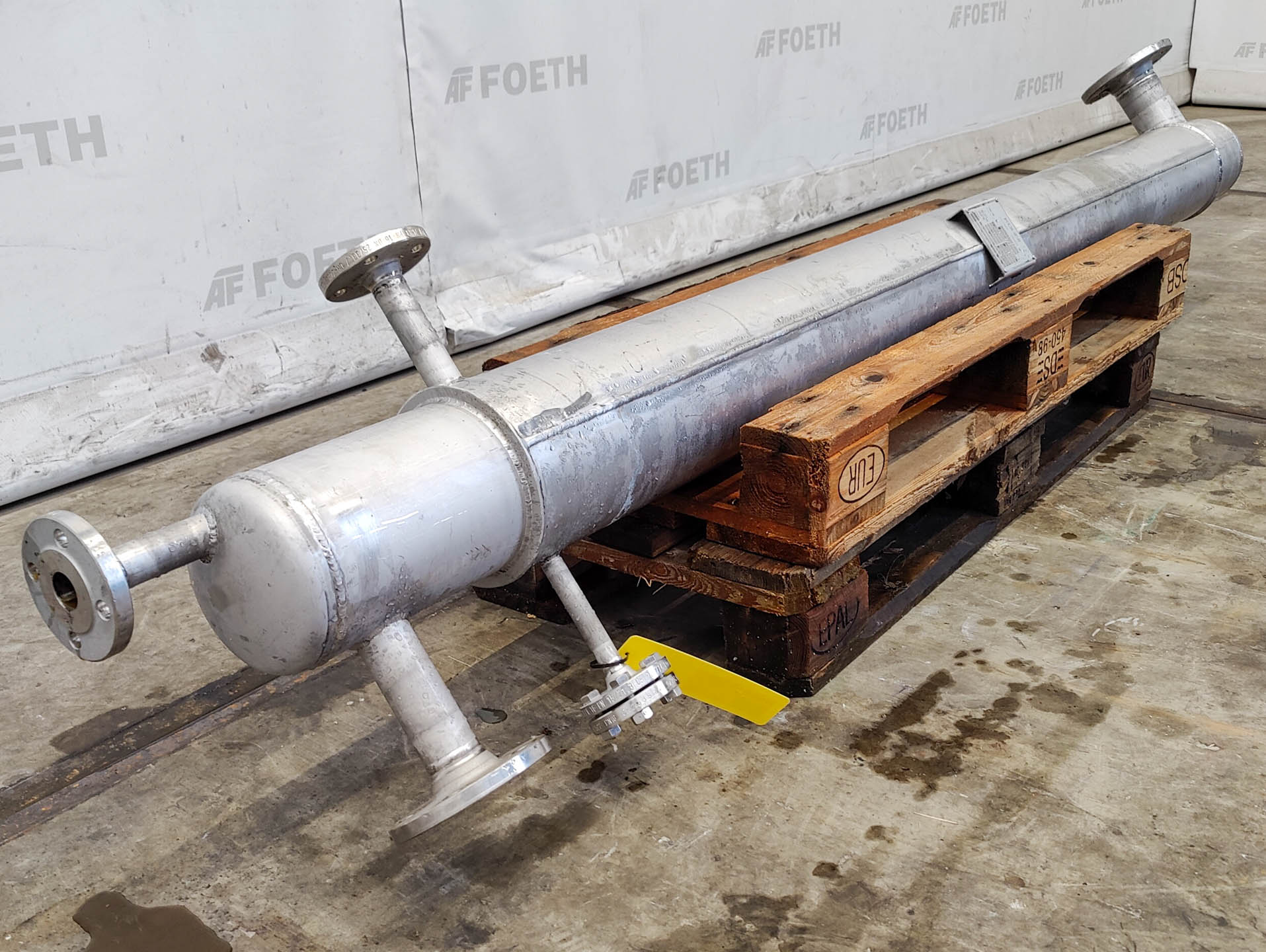 Maszyna: KUEHNI finned tube heat exchanger) 6,3m�