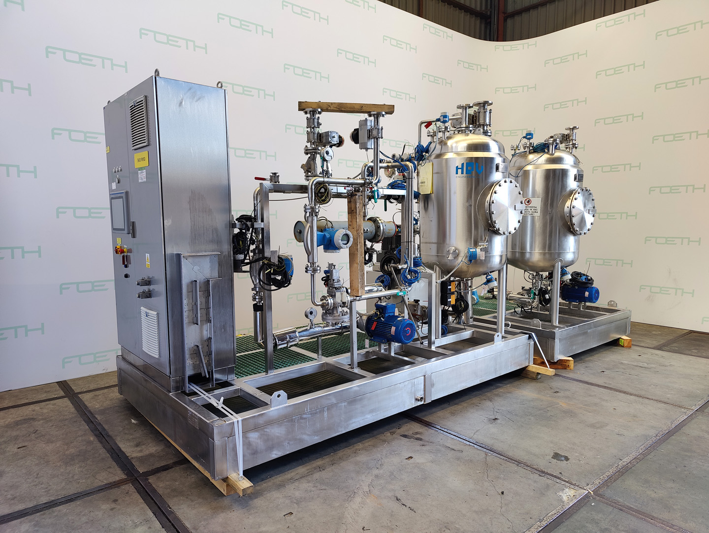 Máquina: HPV IKA Dispax DR 2000/5 continuous 