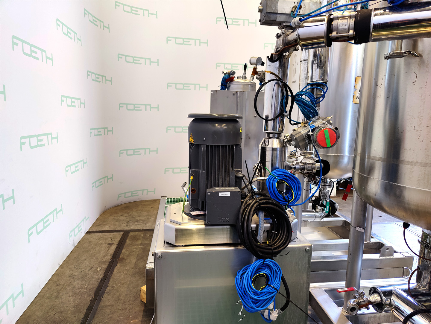 Máquina: HPV IKA Dispax DR 2000/5 continuous 