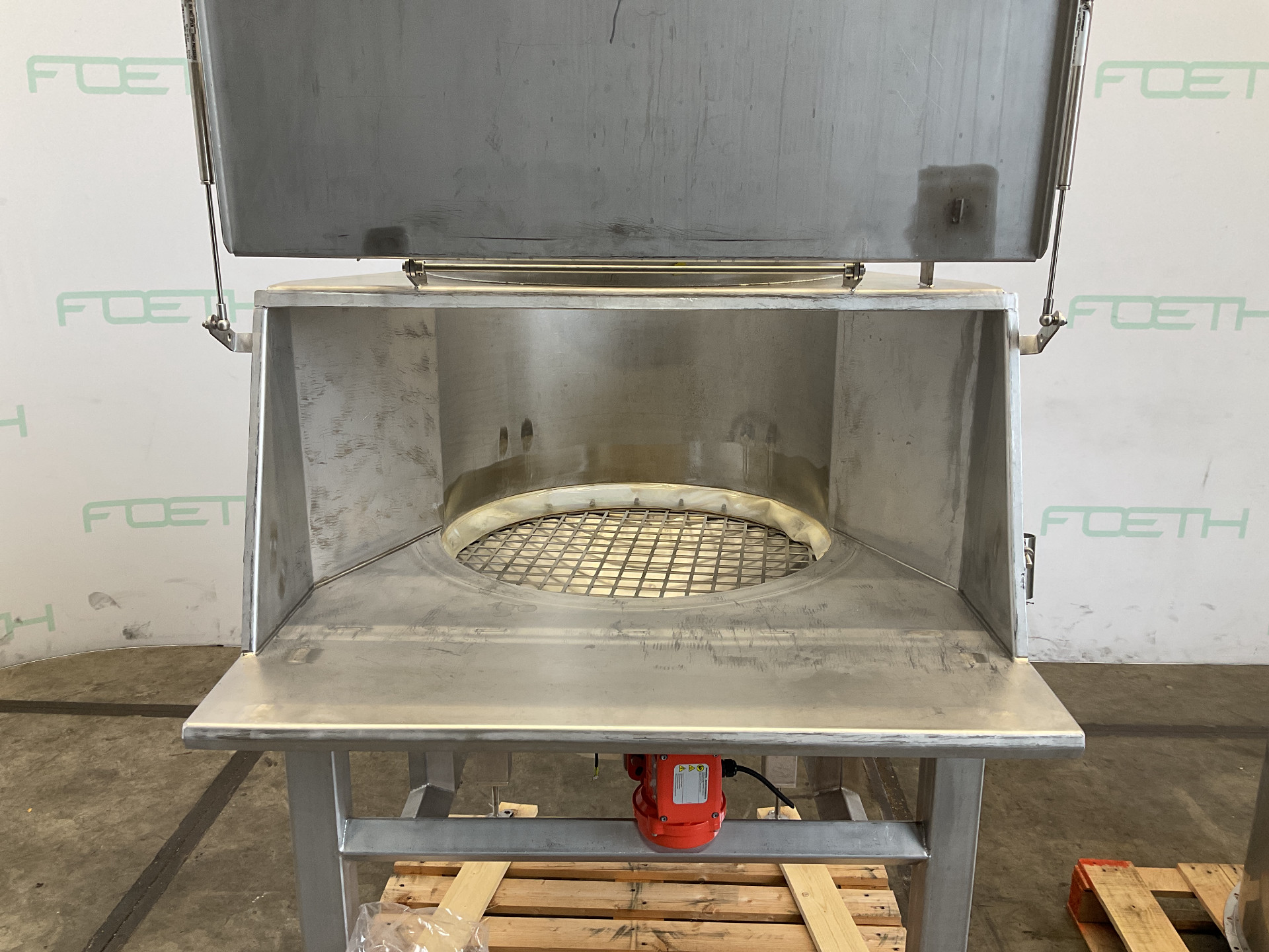 makine: GERICKE SAM bag dump station with WAM 
