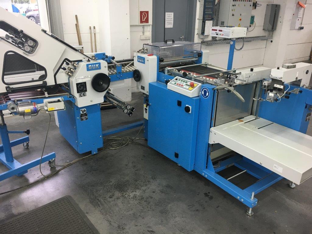 Grieser & Kunzmann GUK SM 50-2 Schneid-Rill-Perforierstation Sortimentsbuchbinderei