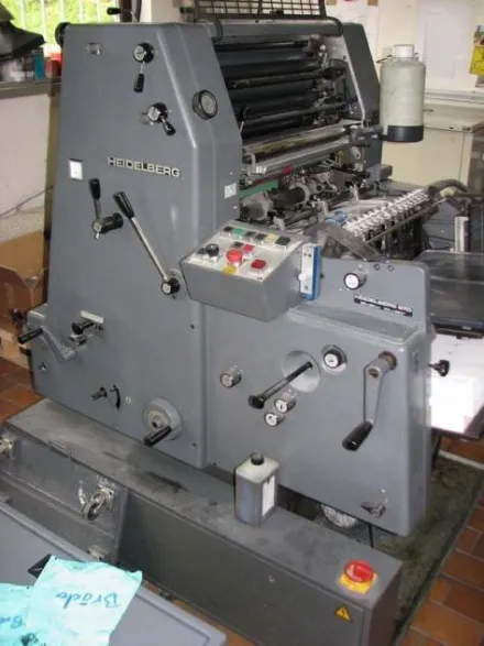 Heidelberg GTO 52 Plus Bogenoffset 1-Farben – RESALE