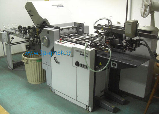 Heidelberg Stahl Ti 40-4-KB 36-F Falzmaschinen