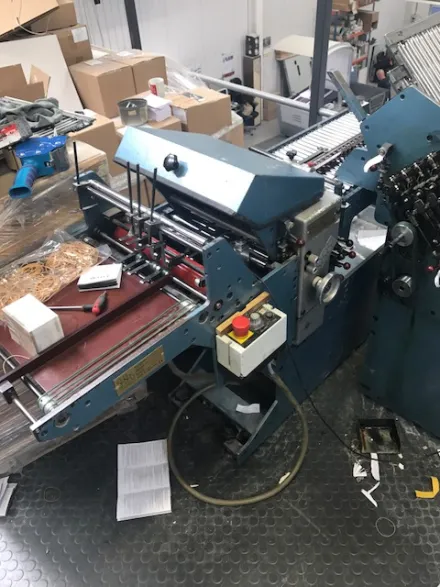 Herzog & Heymann KL 112-8-4-FBS Falzmaschinen – RESALE